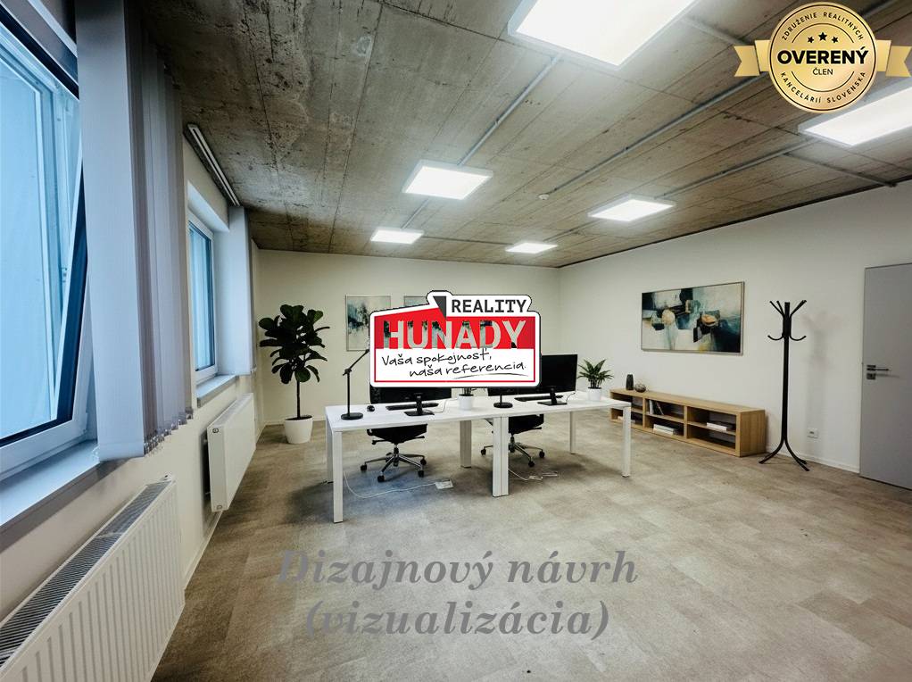 (38 m²) MODERNÝ KOMERČNÝ PRIESTOR V NOVOSTAVBE NA RADLINSKÉHO