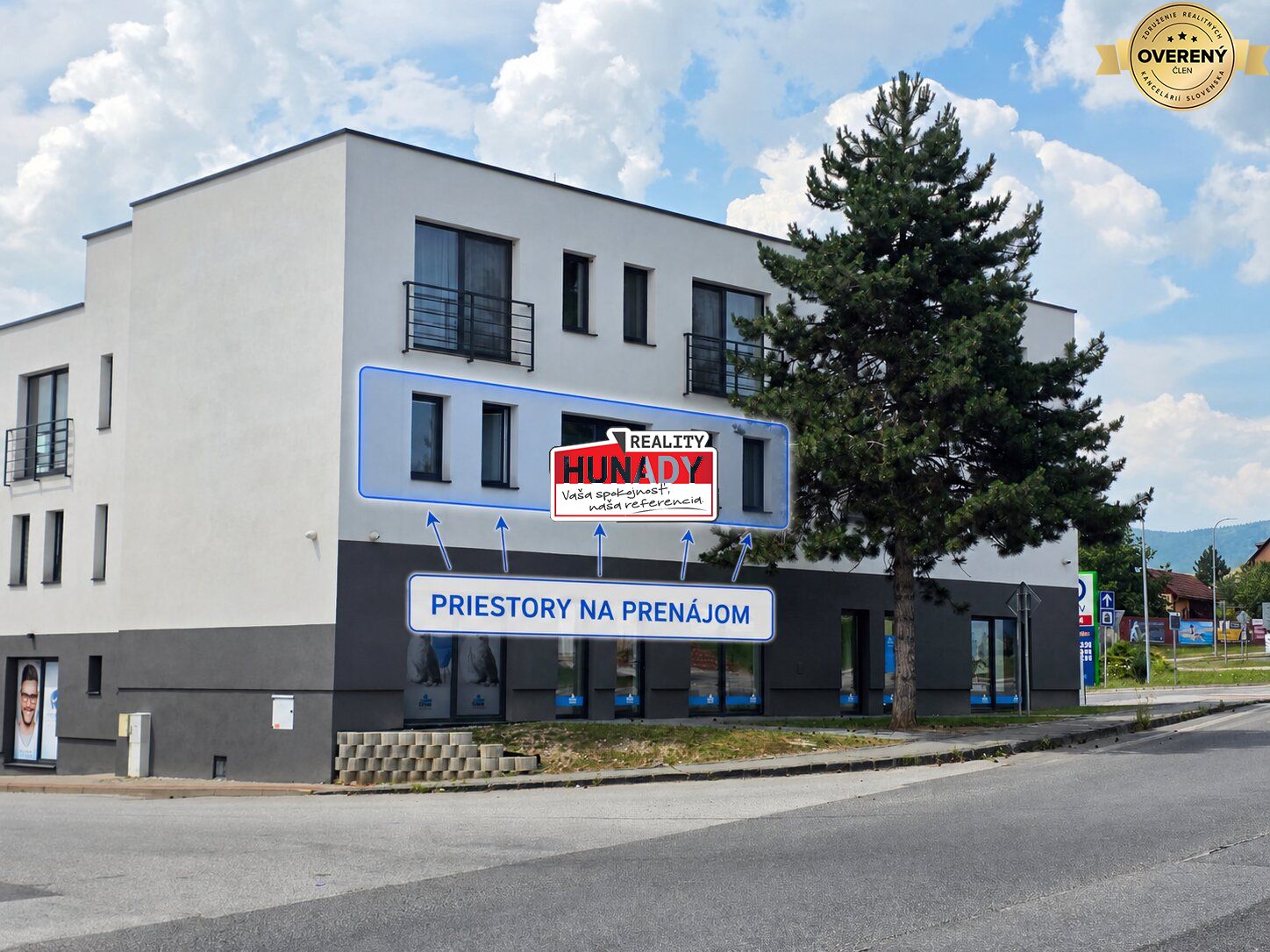 (53 m²) KOMERČNÉ PRIESTORY PRI PODKOVE NA PRENÁJOM